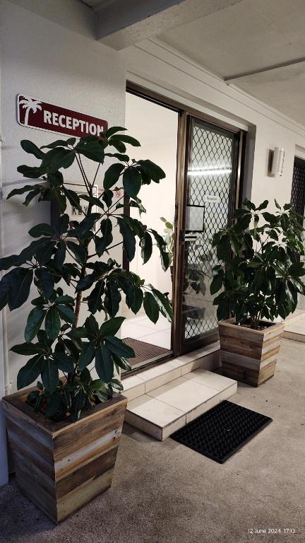 Vstupní hala nebo recepce v ubytování Pacific Palms Motor Inn