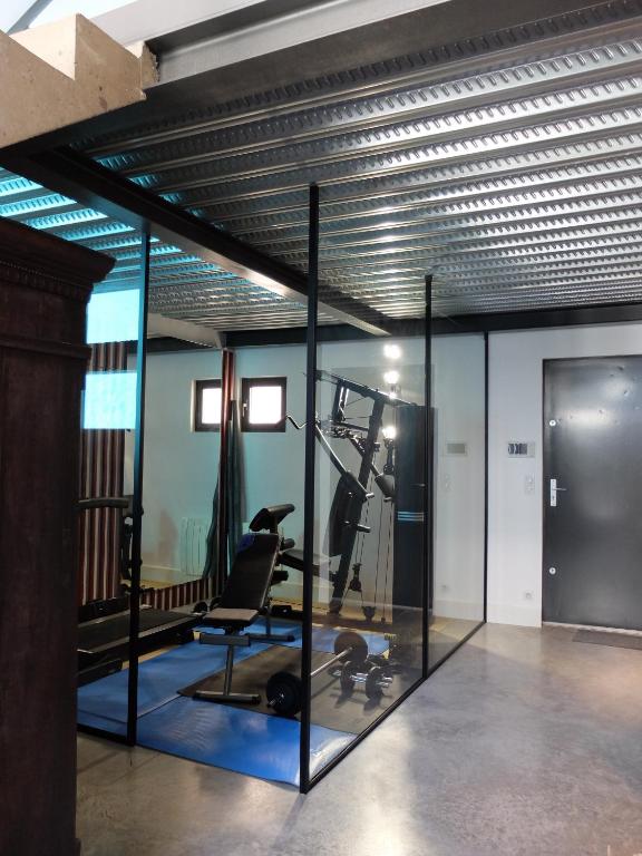 Fitness centrum a/nebo fitness zařízení v ubytování Be Loft B&B Pool & Spa