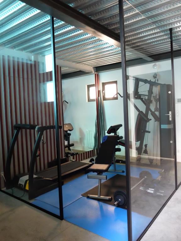Fitness centrum a/nebo fitness zařízení v ubytování Be Loft B&B Pool & Spa