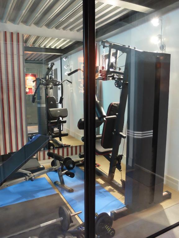 Fitness centrum a/nebo fitness zařízení v ubytování Be Loft B&B Pool & Spa