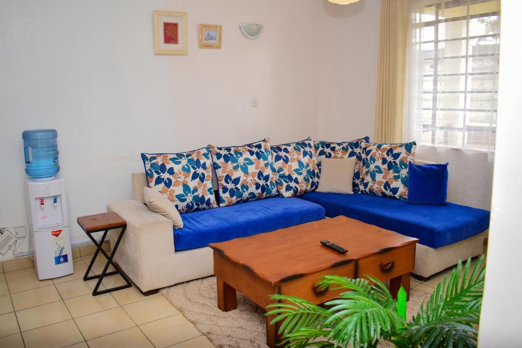 Posezení v ubytování Luxe Homes