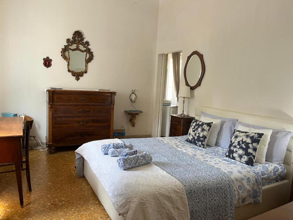 Postel nebo postele na pokoji v ubytování A CASA DEL CONSOLE
