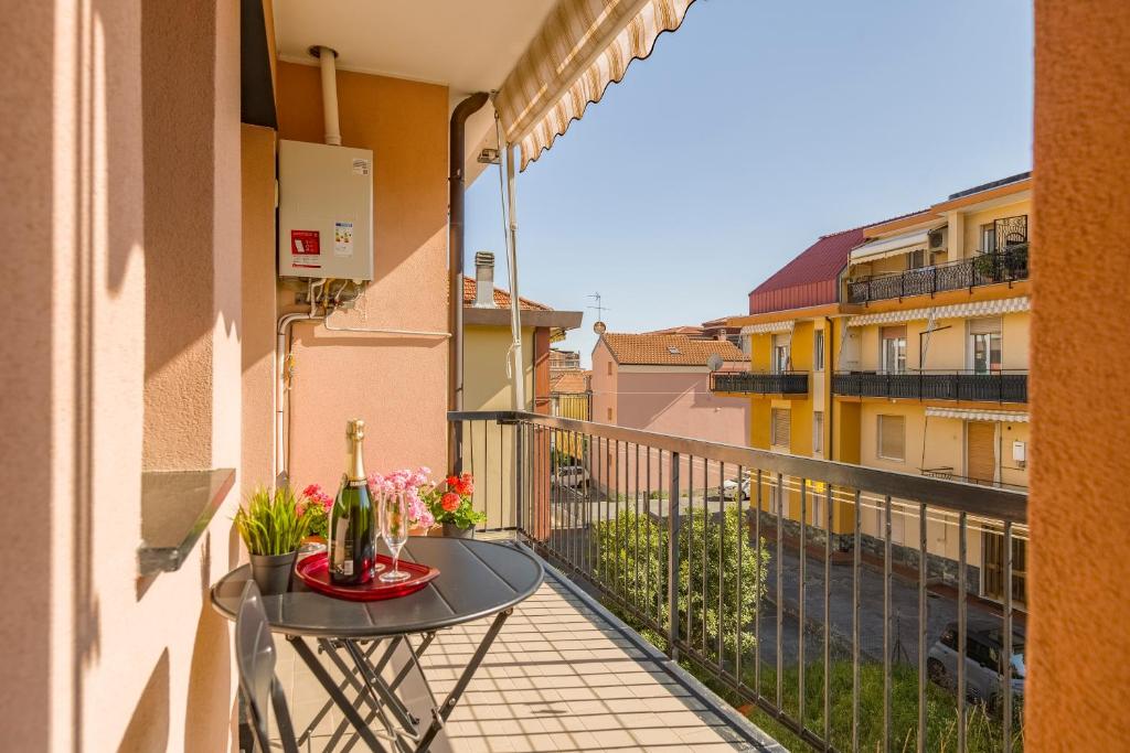 Balkón nebo terasa v ubytování Quadri d'Oro - Beachside Escape in Beautiful Liguria