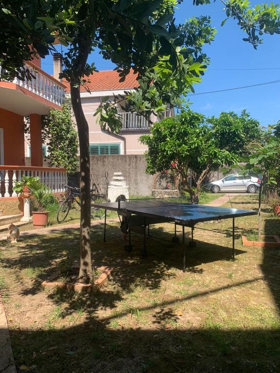 Stolní tenis v ubytování Bliss Inn Hostel & Tours nebo okolí