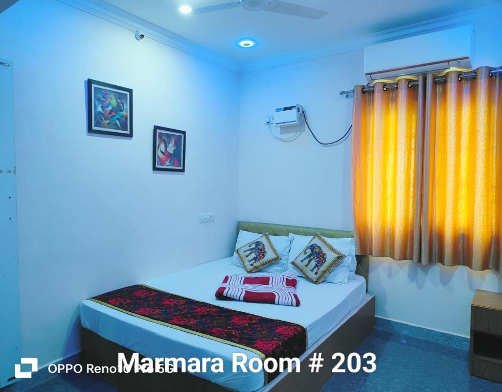 Letto o letti in una camera di Le Majestic Serenity Inn