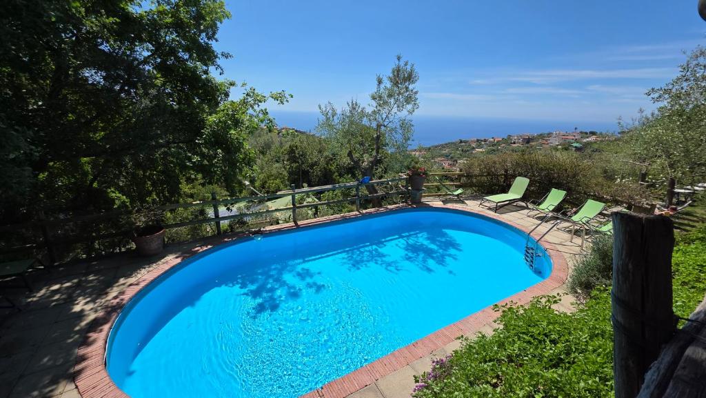 Bazén v ubytování Agriturismo Fattoria Terranova nebo v jeho okolí