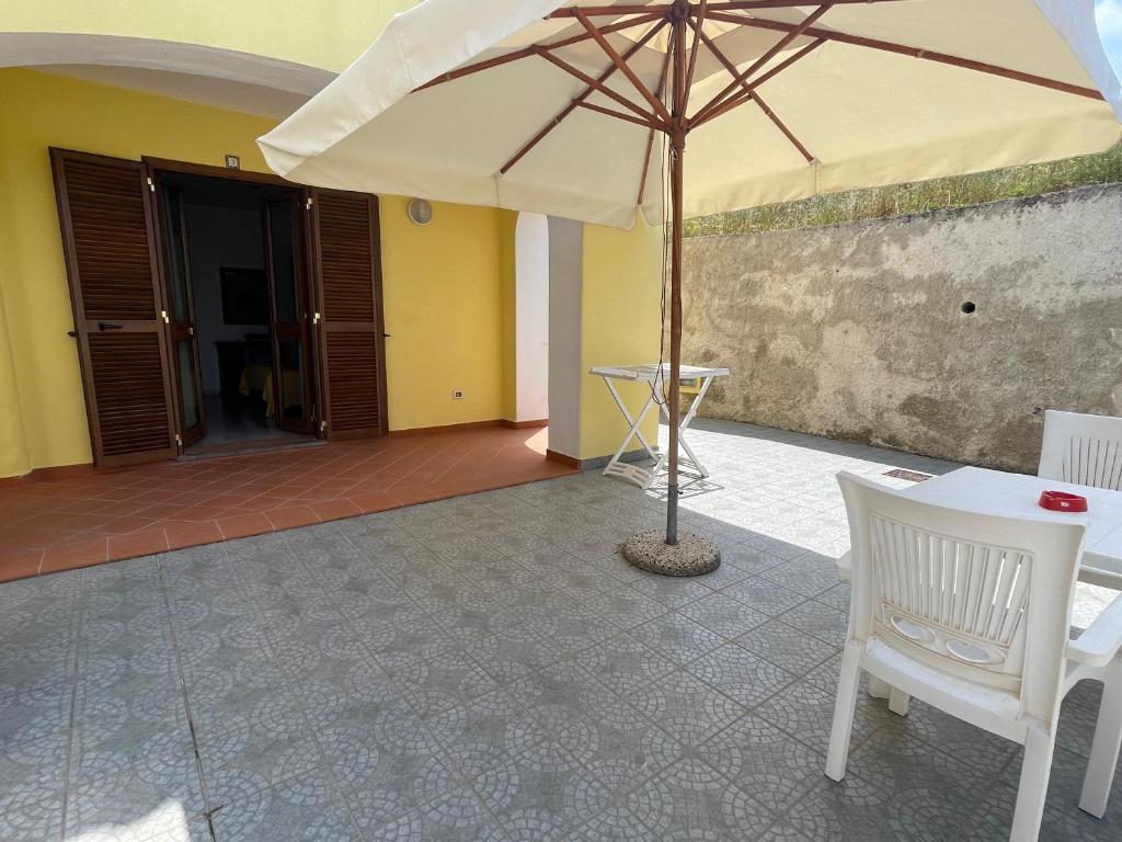 Patio nebo venkovní prostory v ubytování Residence Andrea a mare