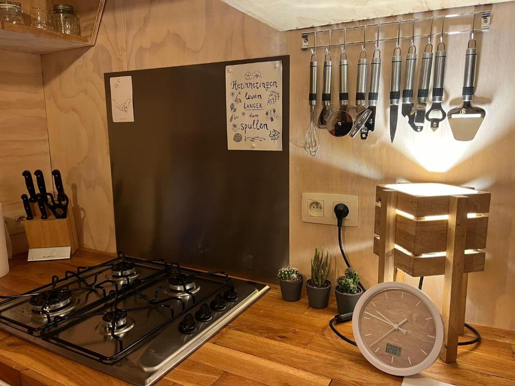 Cucina o angolo cottura di Tiny house less is more