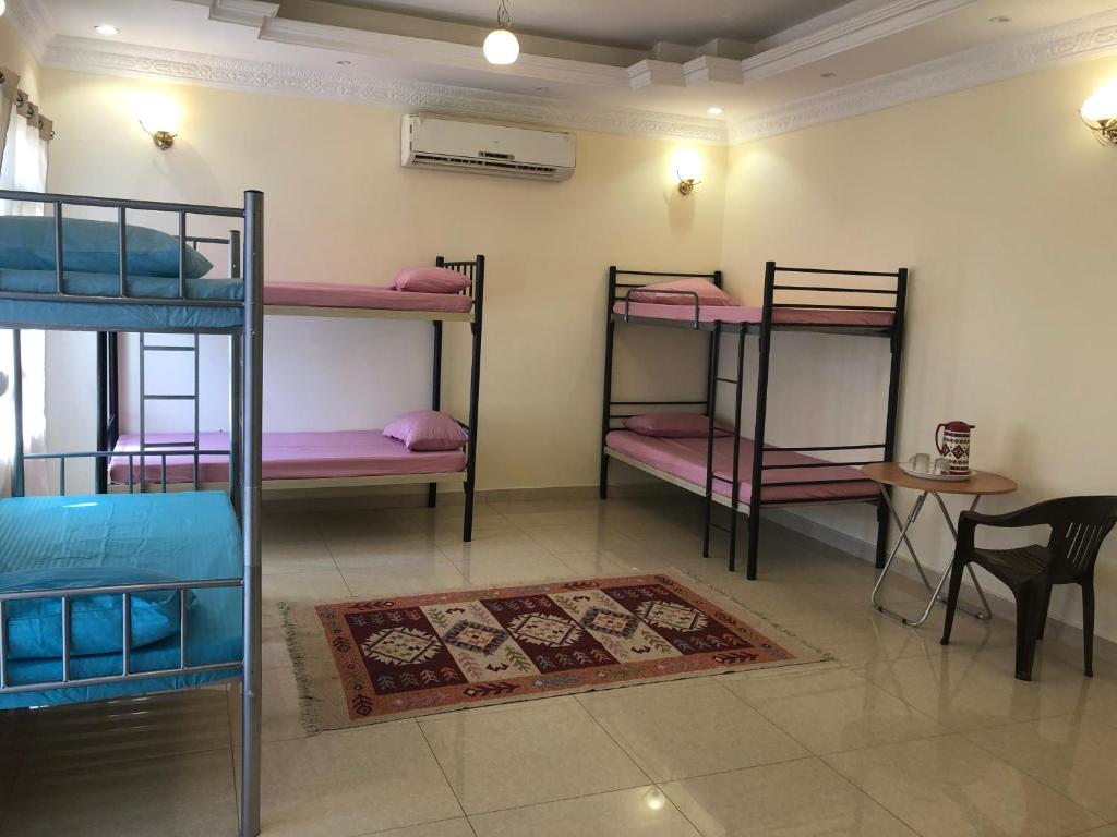 Postel nebo postele na pokoji v ubytování Arabian Hostel