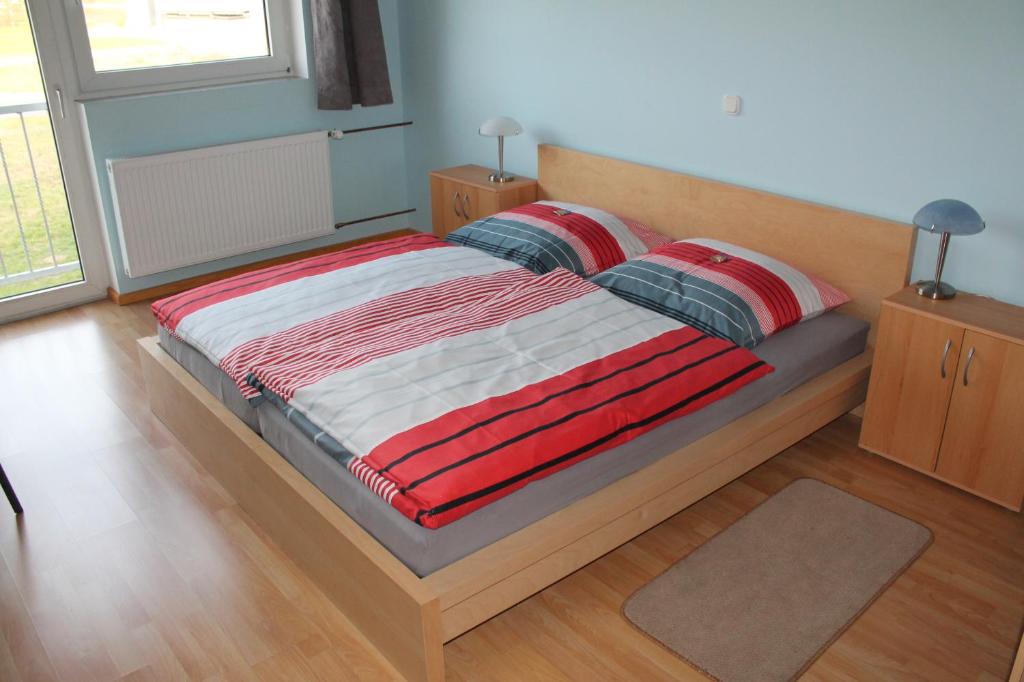 Postel nebo postele na pokoji v ubytování Hotel Birten