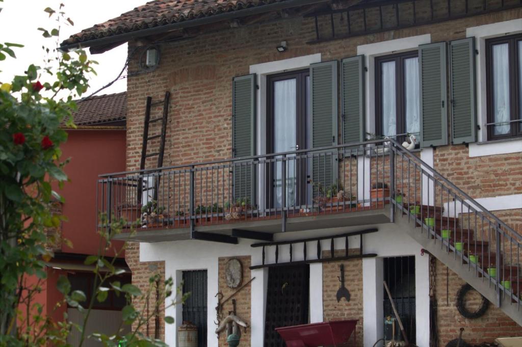 Budova, kde se bed and breakfast nachází