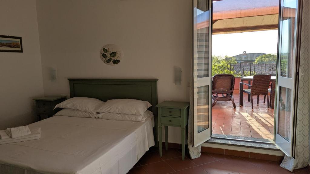 Agrialbergo Capalbio - Hotel Il Cipresso - Tweepersoonskamer Met Terras