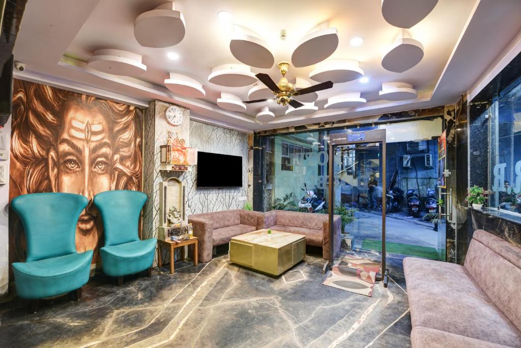Posezení v ubytování Prime and Family Hotel Double RR - Main Bazar