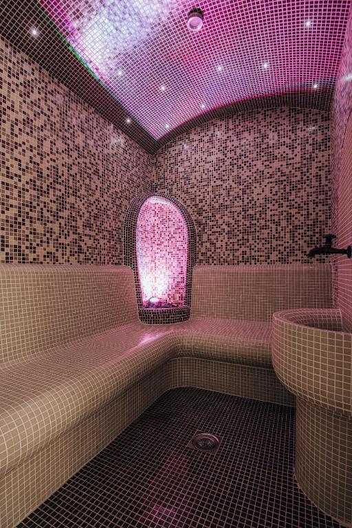 Posezení v ubytování Motel Delphin