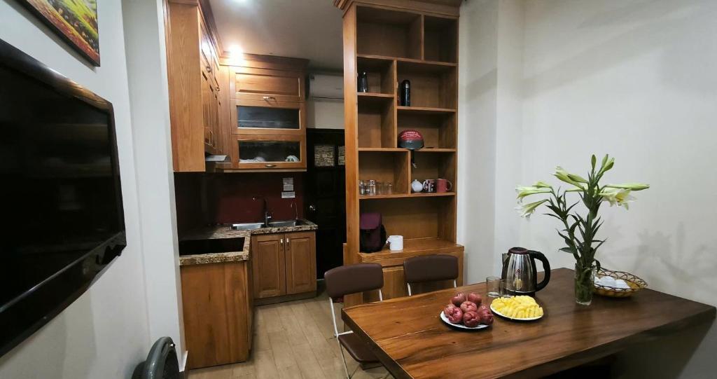 Kuchyň nebo kuchyňský kout v ubytování An's Home