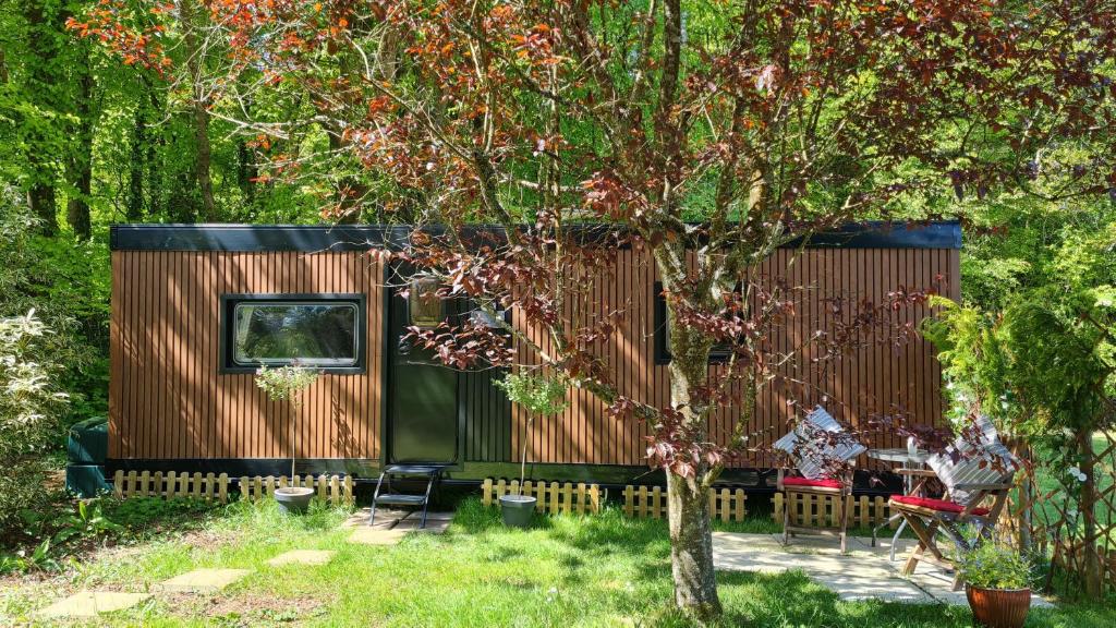 Zahrada ubytování Cara Cabin Self Catering Tiny Home