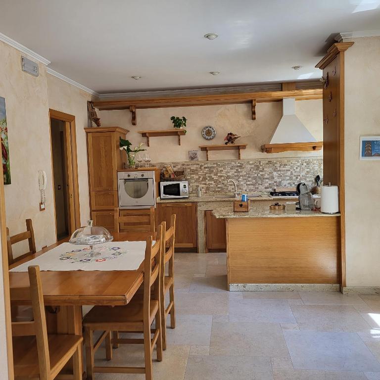 Kuchyň nebo kuchyňský kout v ubytování La torre