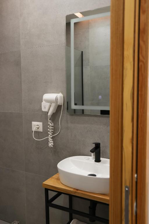 Koupelna v ubytování Sol Hotel