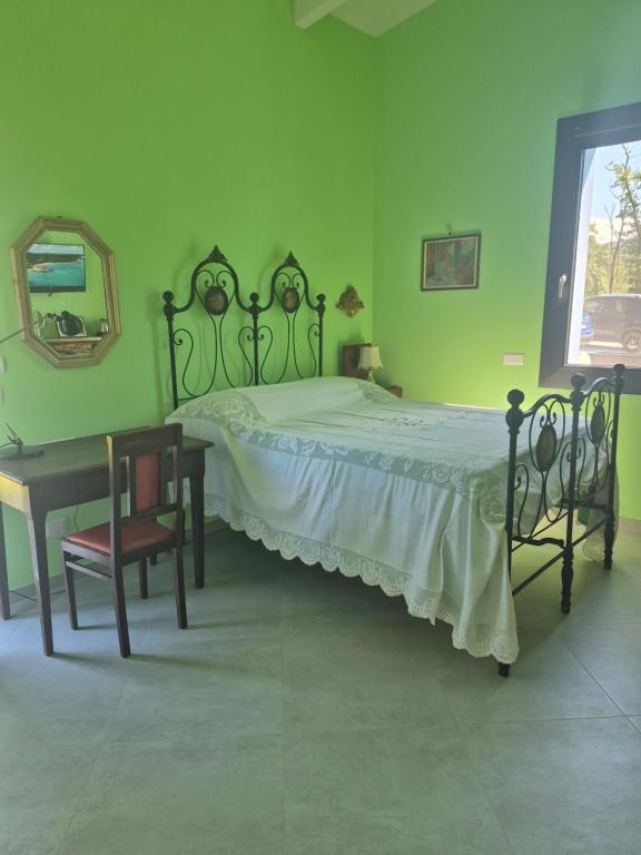 Postel nebo postele na pokoji v ubytování Rdm affittacamere