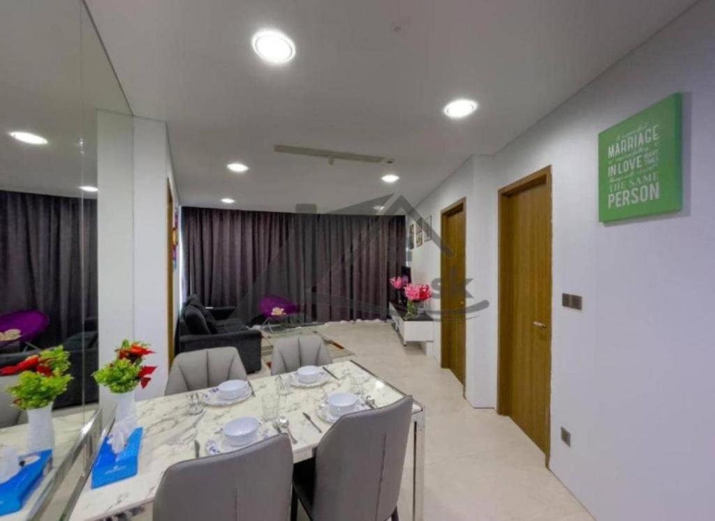 Posezení v ubytování Vortex Serviced Apartment KLCC By Elite Suites