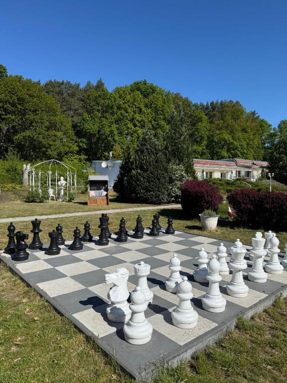 Zahrada ubytování Ferienpark-Canow