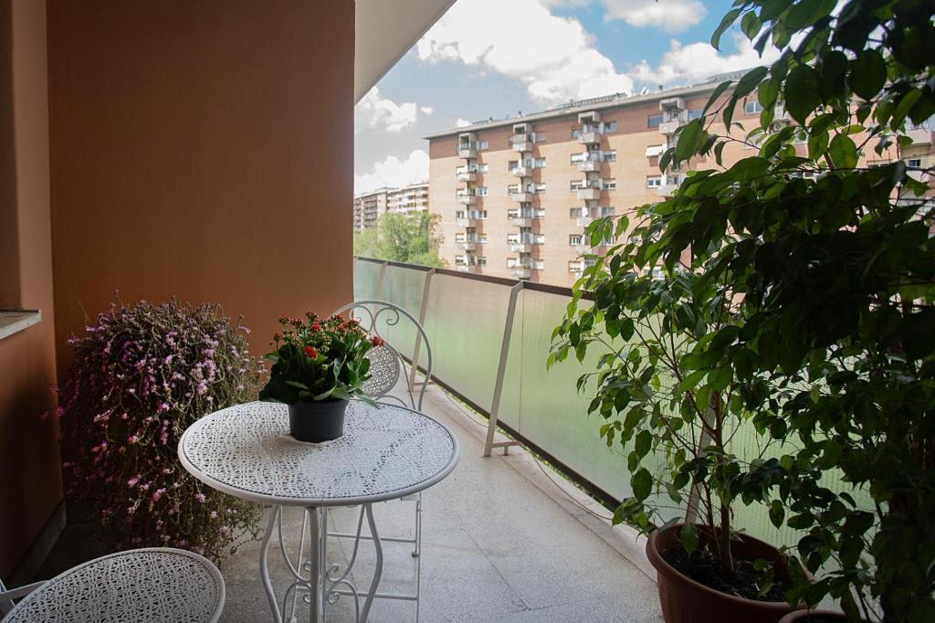 Balkón alebo terasa v ubytovaní Naveen's House Casa vacanza