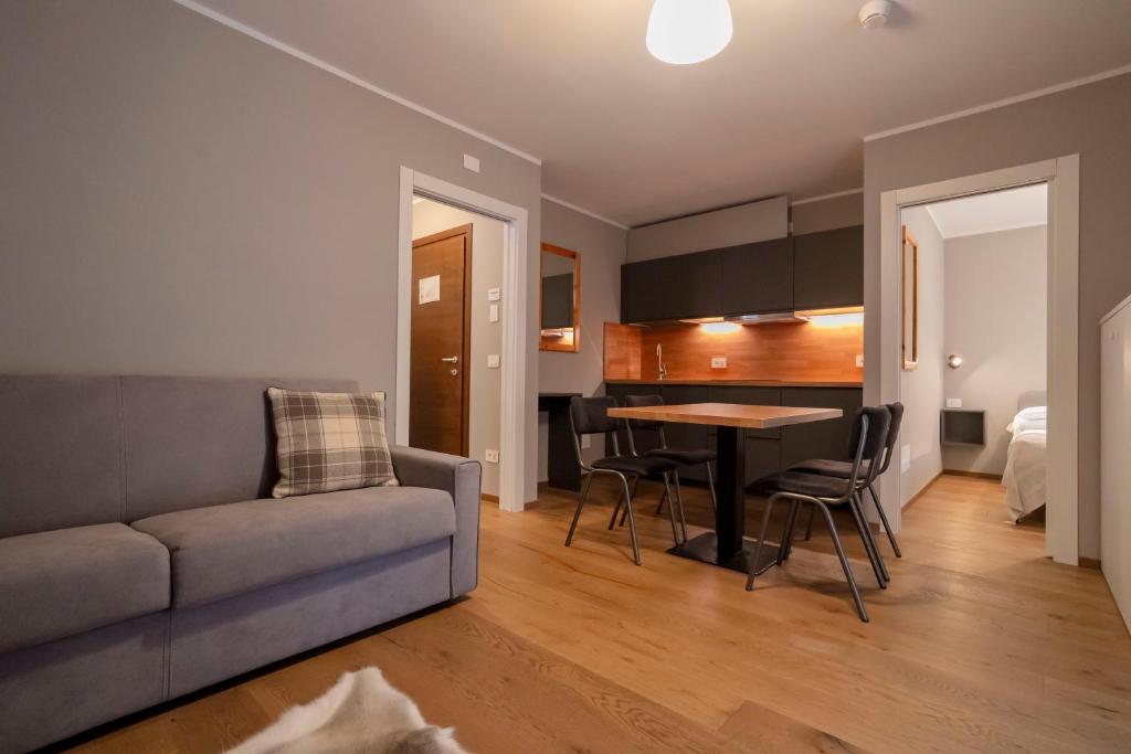 Posezení v ubytování Condhotel Fanti