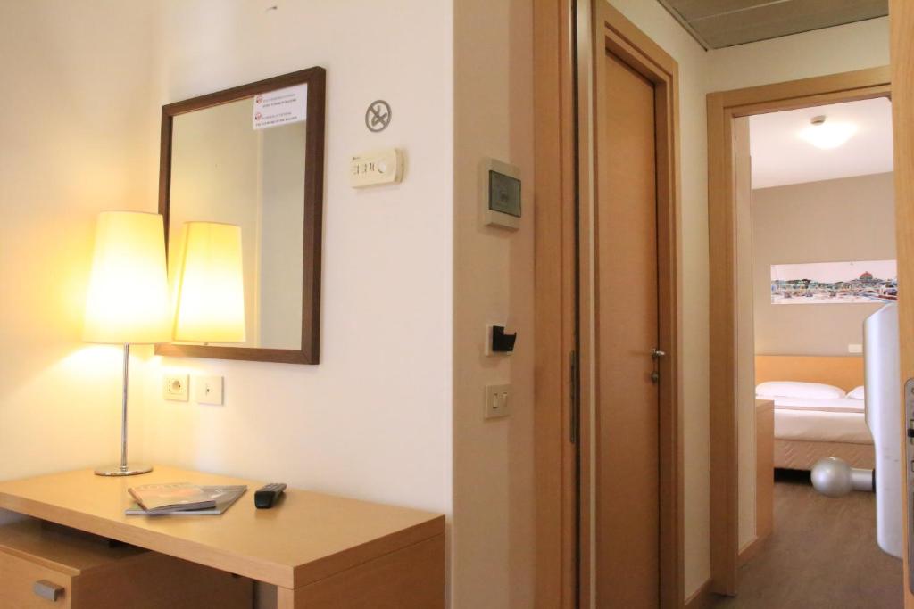 Koupelna v ubytování Hotel Sisto V
