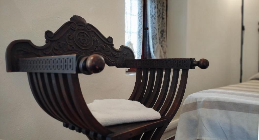 Postel nebo postele na pokoji v ubytování Residenza Torre Antica