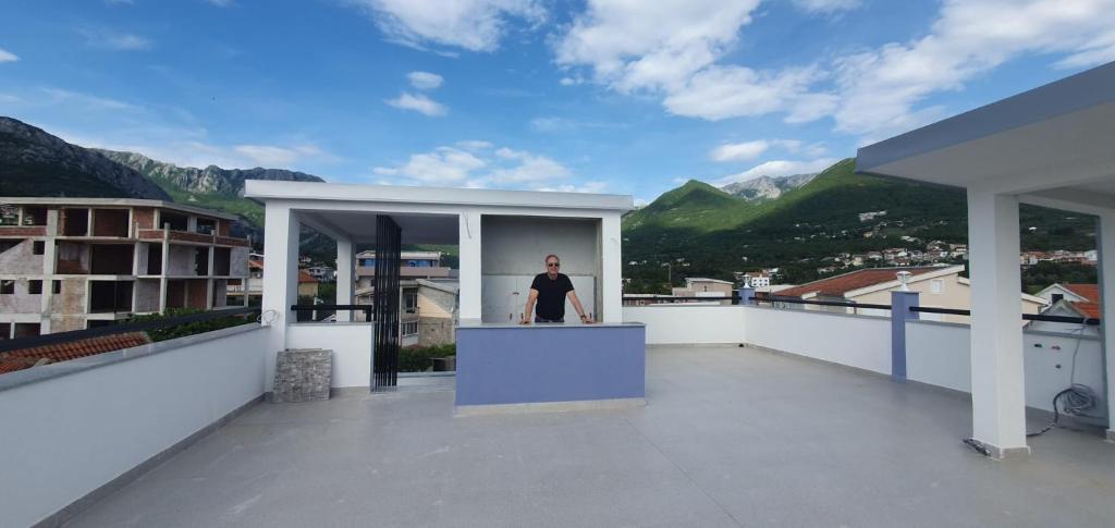Nespecifikovaný výhled na hory nebo výhled na hory při pohledu z apartmánu