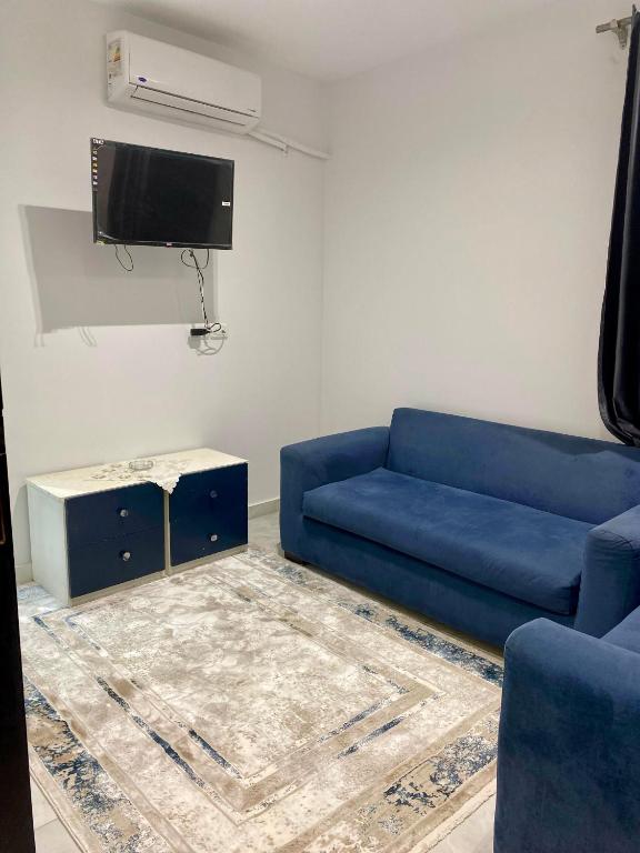 TV a/nebo společenská místnost v ubytování سويت فندقي - للأيجار Suite Hotel Room - for Rent