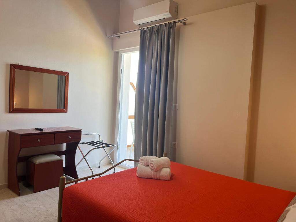 Postel nebo postele na pokoji v ubytování George Studios