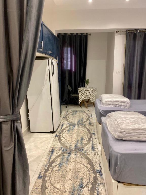 Postel nebo postele na pokoji v ubytování سويت فندقي - للأيجار Suite Hotel Room - for Rent