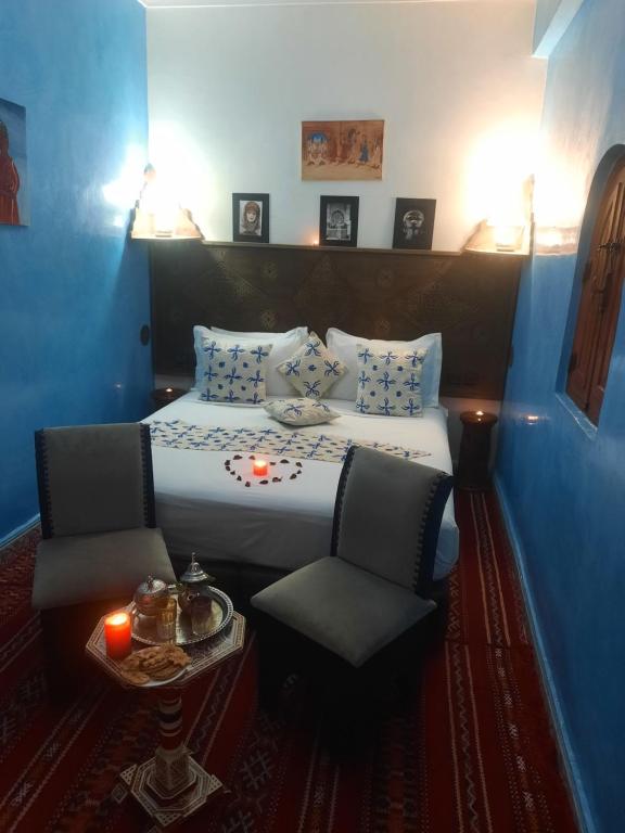 O zonă de relaxare la Riad ouhmidi