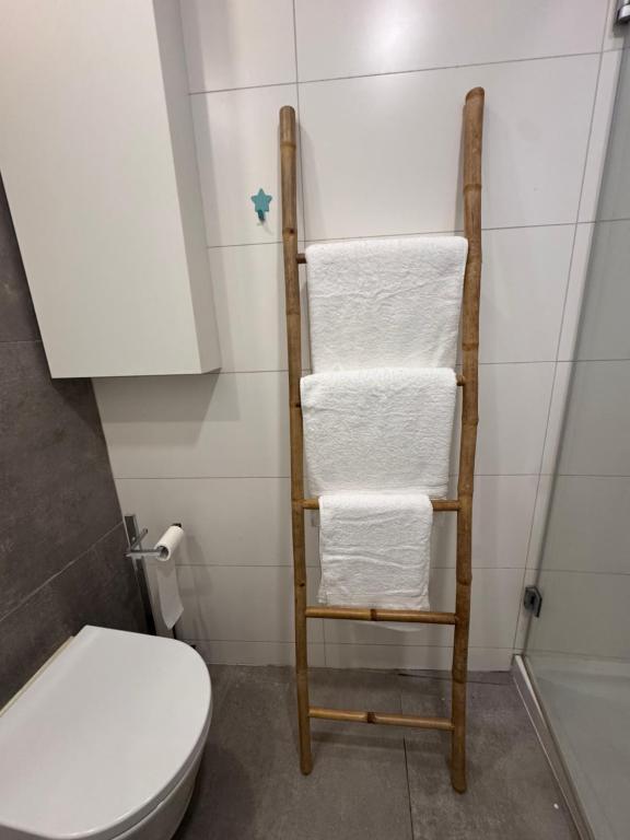 Koupelna v ubytování Tear Avenida