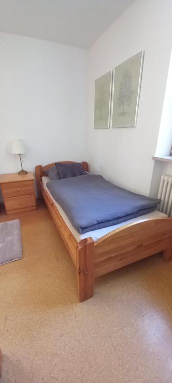 Postel nebo postele na pokoji v ubytování Goldsteig 2 -Zweibettzimmer