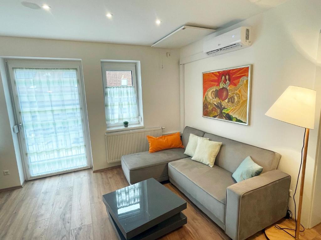 Posezení v ubytování Apartment Weinstraße