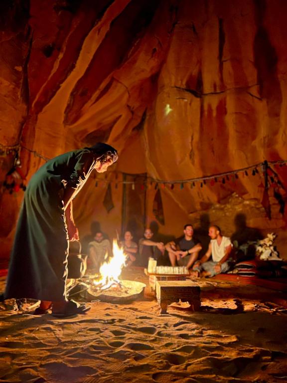 Hosté ubytování Bedouin Nights Camp