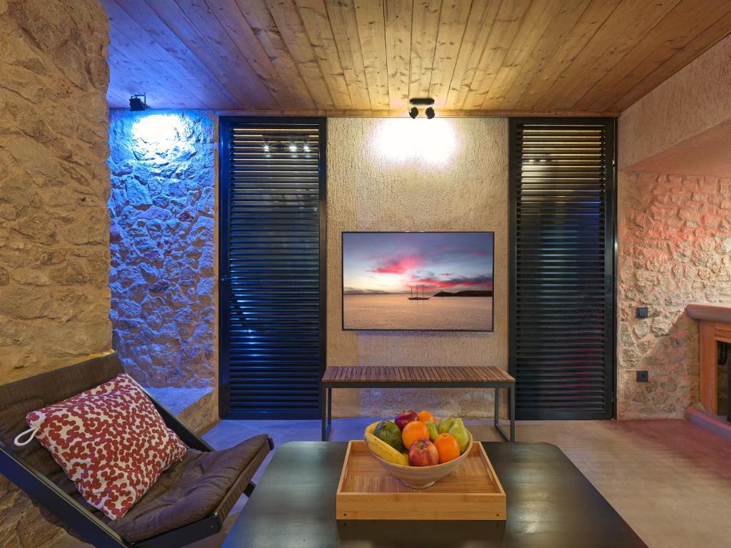 Posezení v ubytování Sea View Garden Suites