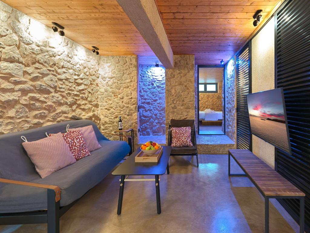 Posezení v ubytování Sea View Garden Suites