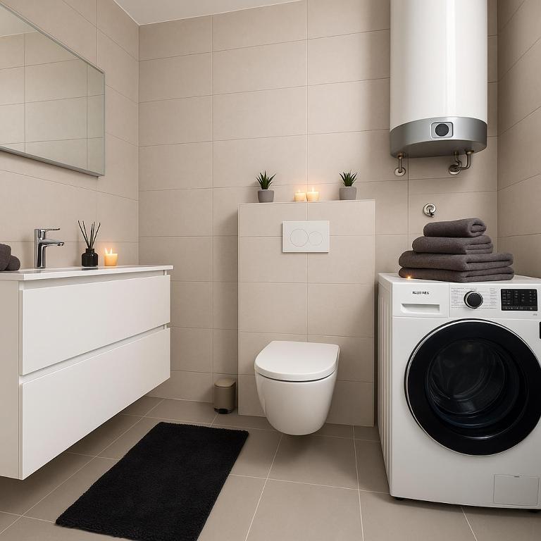 Kúpeľňa v ubytovaní Apartment Birgir in Sukosan