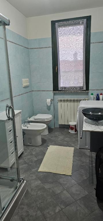 Koupelna v ubytování La chiocciola