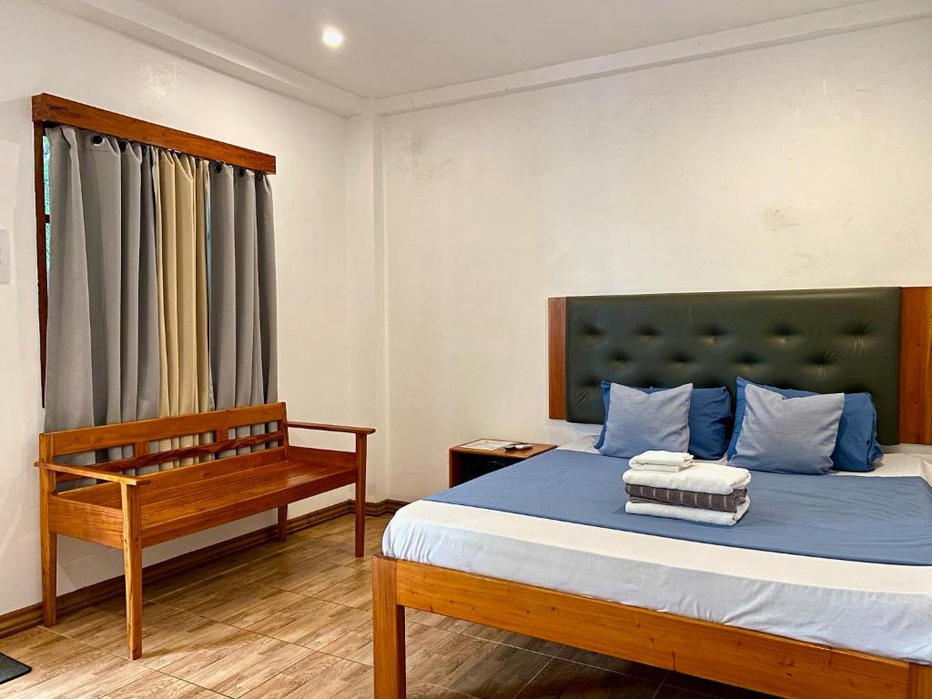 Voodi või voodid majutusasutuse White Bada Guesthouse toas