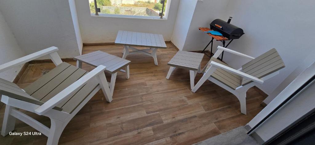 Posezení v ubytování superb appartement