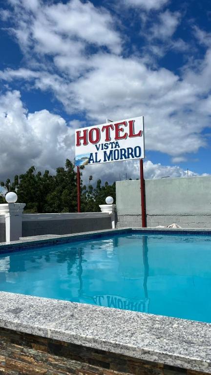 Bazén v ubytování Hotel Vista al Morro nebo v jeho okolí