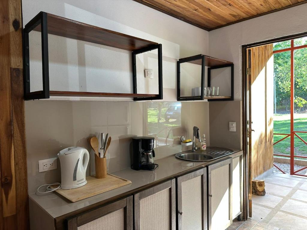 Kuchyň nebo kuchyňský kout v ubytování Casa Elora