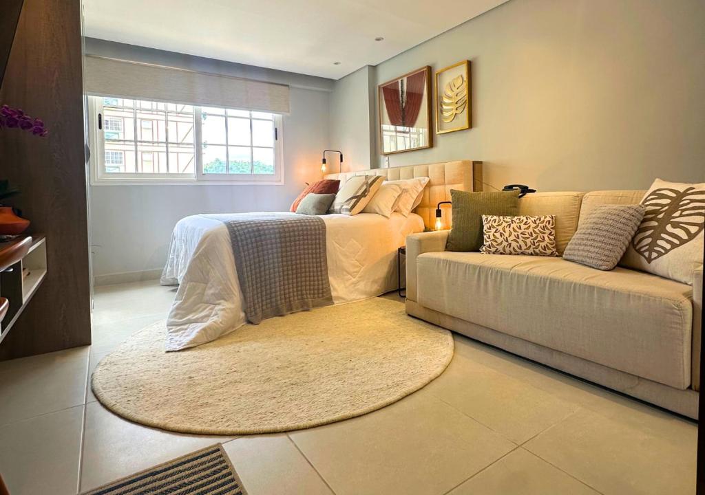 Posezení v ubytování Loft luxuoso na Serra - Granja Brasil Resort Itaipava