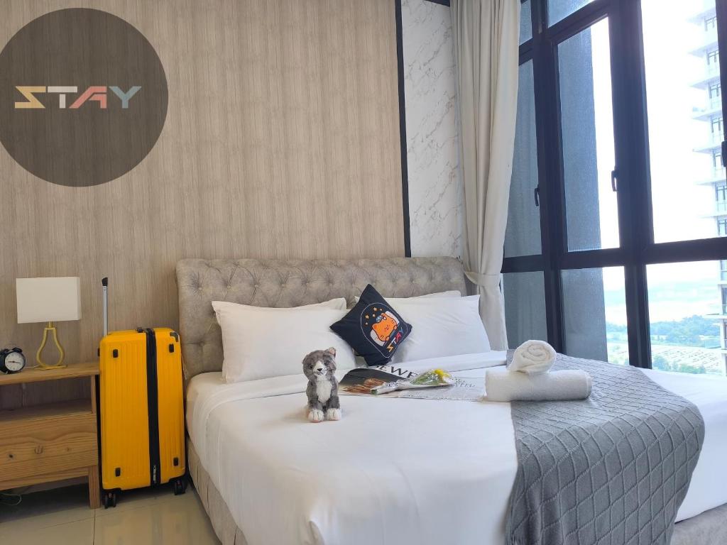 Postel nebo postele na pokoji v ubytování DP 6Pax Family Stylish Comfort Legoland By STAY