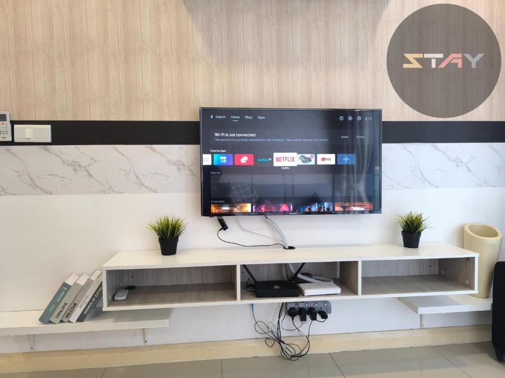TV a/nebo společenská místnost v ubytování DP 6Pax Family Stylish Comfort Legoland By STAY