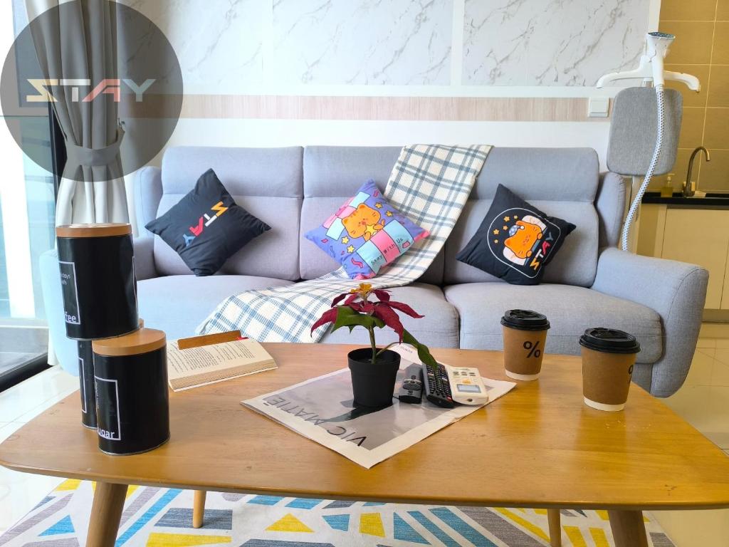 Posezení v ubytování DP 6Pax Family Stylish Comfort Legoland By STAY